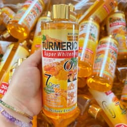 100% Nature Essential 7 Days Super Whitening Turmeric Oil for Face Body 300ml