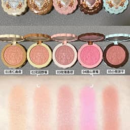 Flower Knows The Sweetie Bear Collection Coating Lip Jelly Silk Satin Blush Waterproof Long Lasting Makeup Flowerknows