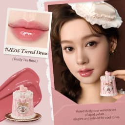 Flower Knows The Sweetie Bear Collection Coating Lip Jelly Silk Satin Blush Waterproof Long Lasting Makeup Flowerknows
