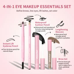 All in One Makeup Kit Lipstick, Blush, Contour Palette, Primer, Foundation Brush Lipgloss Eyebrow Full Makeup Kit Gift for Woman