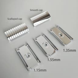 Dscosmetic AX-SE Zinc Alloy Double Edge Safety Razor with Stainless Steel Handle