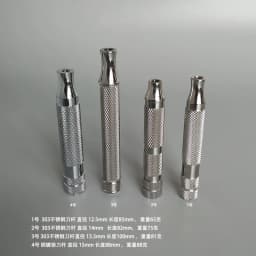 Dscosmetic AX-SE Zinc Alloy Double Edge Safety Razor with Stainless Steel Handle