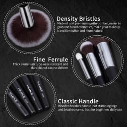 30PCs Professional Makeup Brushes Set Cosmetic Beauty Tools Foundation Eyeshadow Concealer Blend Brushes Fluffy Bristle Powder