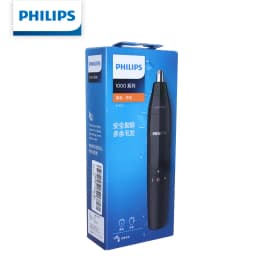 Philips NT1620 Nose Hair Trimmer Rotating Fully Washable Safe & Painless Removal for Nose, Ear & Eyebrow Hair