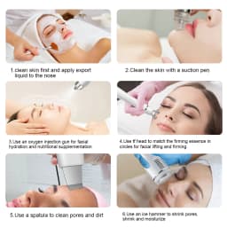 New Water Dermabrasion Machine Deep Facial Cleaning Lifting Water Oxygen Spray Skin Care Bubble SPA Beauty Equipment