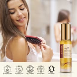 Karseell 50ml Moroccan Argan Oil for Hair Healing Cold Pressed Weightless Argan Oil Hair Serum for Dry Damaged Hair