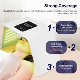 160 LEDs Foldable 7 Colors LED Photon Machine Face LED Mask PDT Machine Home Use Beauty Salon LED Facial Body SPA Mask Skin Care