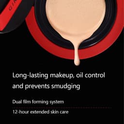 [ClearanceSale] Girlcult Twilight Cushion Foundation,Micro-Light Hydrating Texture,Long-Lasting Wear,Oil-Free Matte Cushion