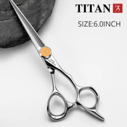 Titan Professional Hair Scissors Thinning Cutting Barber Hair Shears Scissor Hairdressing Scissors 5.5/6.0/6.5/7.0inch 440C