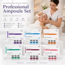 Six Peptide Ampoule Hyaluronic Acid Serum for Face Dr.Pen EGF Acne Solution Snail Extract Moisturizing Skin Care Korean 10pcs