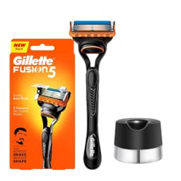 Gillette Fusion 5 Razor Men's Shaving Set 5 Layers Safety Manual Shaving Head Anti-Friction Blade Beard Shaver Refills Self Care