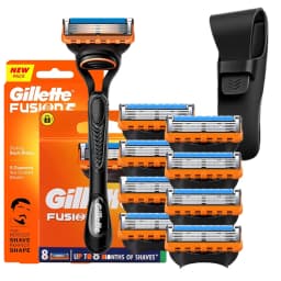 Gillette Fusion 5 Razor Men's Shaving Set 5 Layers Safety Manual Shaving Head Anti-Friction Blade Beard Shaver Refills Self Care