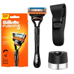 Gillette Fusion 5 Razor Men's Shaving Set 5 Layers Safety Manual Shaving Head Anti-Friction Blade Beard Shaver Refills Self Care