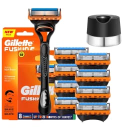 Gillette Fusion 5 Razor Men's Shaving Set 5 Layers Safety Manual Shaving Head Anti-Friction Blade Beard Shaver Refills Self Care