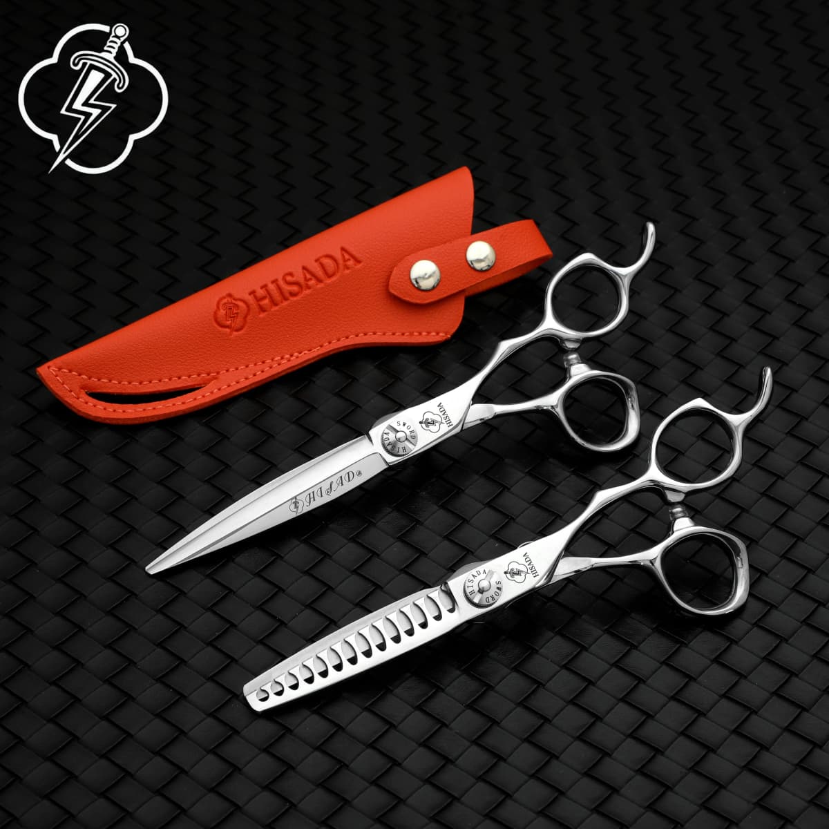 HISADA Hairdressing Scissors 6.0 Inch Scissors VG10 Material High End Salon Hair Cutting Professional Hairdressing Scissors