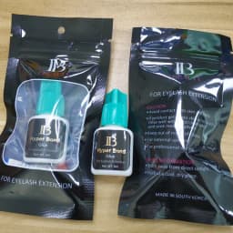 Original 5 Bottles Korea IB Ibeauty Hyper Bond 0.5s Glue Fast Drying Eyelash Extensions Glue Cyan Cap 5ml False Lash Makeup Tool