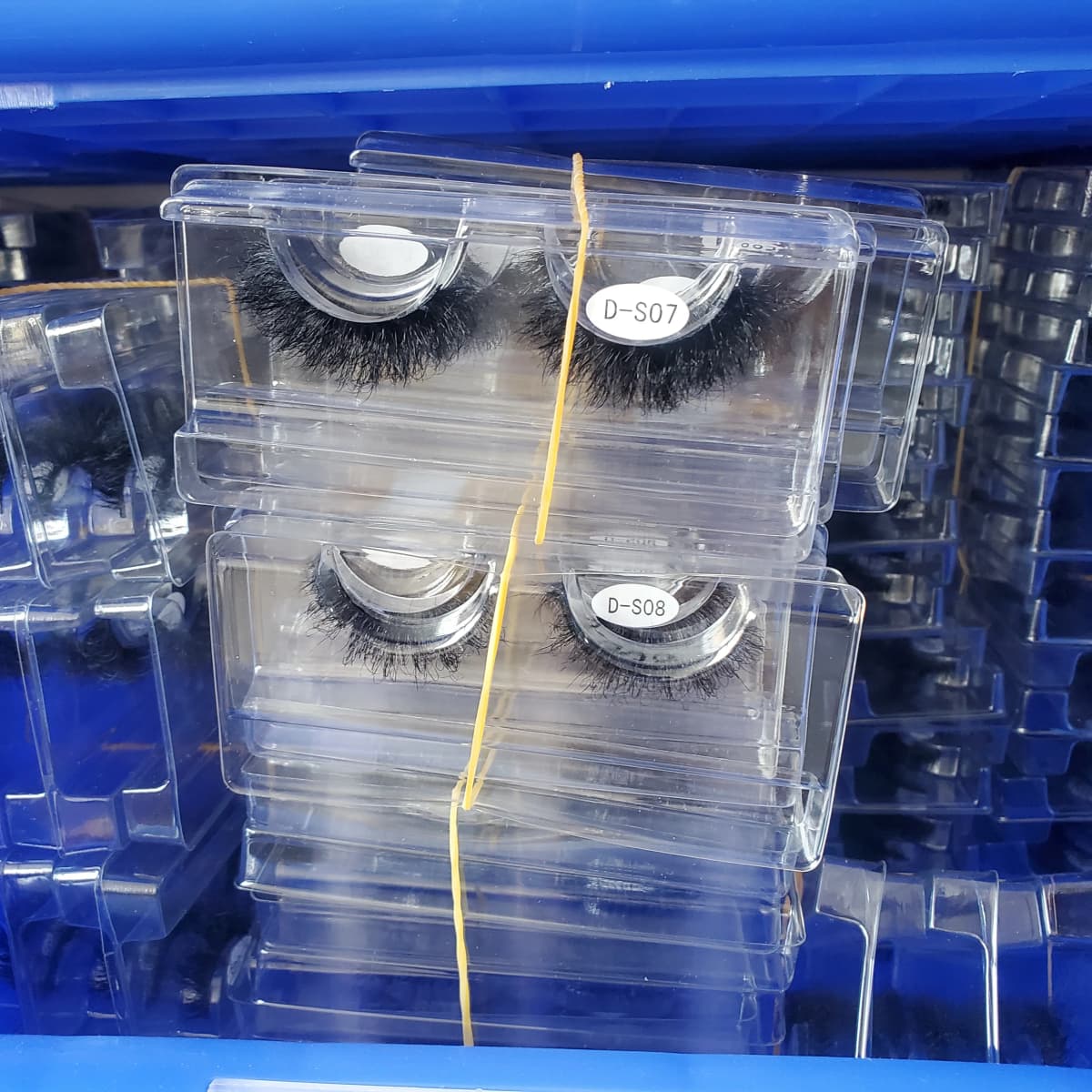60 pairs ds series lashes without box by regular shipping