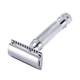 5 Blades 1 Razor Men Shaving Classic Safety Razor Copper Alloy Manual Razors Double Edge Razor Travel Kit Wet Shaver