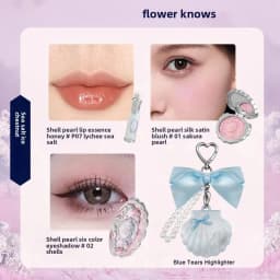 Flower Knows Makeup Sets Little Angel Bunny Garden Lip Glaze Blush Shell Jewelry Flowerknows Birthday Gift Kit De Maquillaje