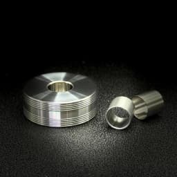 CNC Process 316L Stainless Steel Variable Diameter Shaver Base Razor Stand