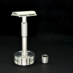 CNC Process 316L Stainless Steel Variable Diameter Shaver Base Razor Stand
