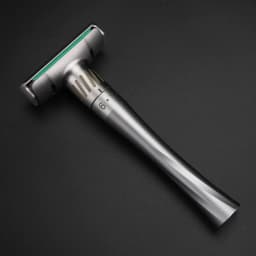 XUANFENG Zinc Alloy Traditional Double Sided Blade Shaver Men's Hand Knife Shaver Packaging Box of 5 Blades