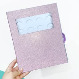 16Pairs Lash Book Bulk Wholesale Eyelash Packaging Box Lashes Sample Display Lash Cases