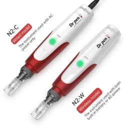 Derma Pen Dr.Pen N2 Micro Needle Wired / Wireless Microneedling Stamp Tattoo Face Skin Care Beard Hair Re-Growth ULTIMA-N2