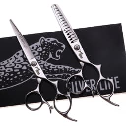 6 Inch Cutting +Thinning Hair Scissors Set Professional High Quality Hairdressing Scissors Barber Salons Shears