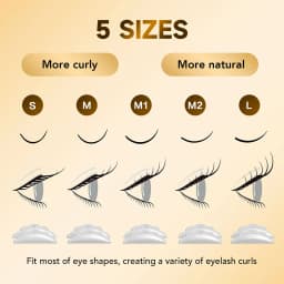 Gollee Eyelash Lifting Perm Kit Lasting 4-6 Weeks Lash Lift Set For Lash Curler Eyelash Enhancer Perm Treatment Set Makeup Tools