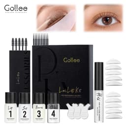 Gollee Eyelash Lifting Perm Kit Lasting 4-6 Weeks Lash Lift Set For Lash Curler Eyelash Enhancer Perm Treatment Set Makeup Tools