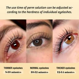 Gollee Lash and Eyebrow Tinting Perm Kit Eyelashes Perm Semi-permanent Lash Lift Kit Eyelash Enhancer 4-6 Weeks Lasting Makeup