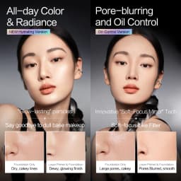 CARSLAN Black Magnet Soft Focus Primer Makeup Base Oil Control Long-lasting Blurring Pores Anti-Dullness Smooth Non-sticky