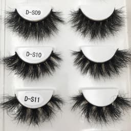 Wholesale Mink Eyelashes 10-50 Pairs / Bulk Volume Soft Messy Fluffy Lashes Extension Natural False Eyelashes Makeup Mink Lashes