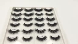 Wholesale Mink Eyelashes 10-50 Pairs / Bulk Volume Soft Messy Fluffy Lashes Extension Natural False Eyelashes Makeup Mink Lashes