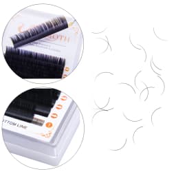 7 Trays 16 Rows/Case Individual Mink Eyelash Extensions Supples False Fake Eyelash Extension Individual Lashes False Eyelashes
