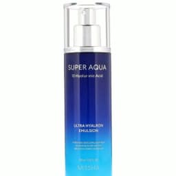 MISSHA Super Aqua 10 Hyaluronic Acid Ultra Hyalron Emulsion 130ml Moisturizing Serum Face Care Cream