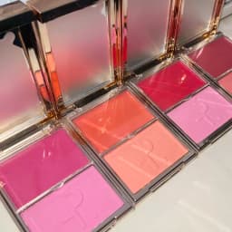 Luxury Patrick Matte 6-color Eye Shadow Plate Light Two-tone Blush Powder & Cream Natural Makeup Waterproof Facial TA Blusher