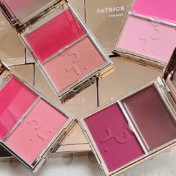 Luxury Patrick Matte 6-color Eye Shadow Plate Light Two-tone Blush Powder & Cream Natural Makeup Waterproof Facial TA Blusher