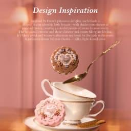 Flower Knows The Sweetie Bear Collection Silk Satin Blush