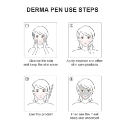 Rechargeable Microneedling Derma Pen/Mas Pen L3 Skin Care Tool With Two Replacement Tip