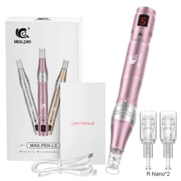 Rechargeable Microneedling Derma Pen/Mas Pen L3 Skin Care Tool With Two Replacement Tip
