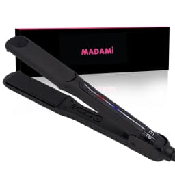 Infrared Hair Flat Iron 450°F Professional Hair Straightener Curler Ceramic Fast Heating Plate 230℃ Salon Hair Iron Dual Voltage