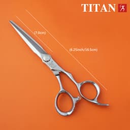 TITAN Barber Scissors Professional Hairdressing Shear Cutting Hair Scissors Hair Cut High-end Scissors JAPAN ATS314