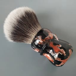 Dscosmetic 30mm Peking Opera G7 Synthetic Hair Shaving Brush for Man Shaving Brush