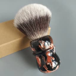 Dscosmetic 30mm Peking Opera G7 Synthetic Hair Shaving Brush for Man Shaving Brush