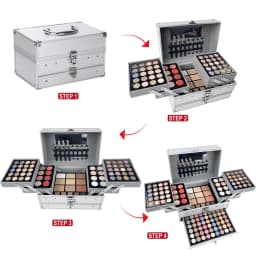 Professional Beauty Cosmetic Kit Lipsticks Lip Liner Face Powder Contour Shades Concealers Combination Makeup Set Gift For Women
