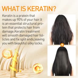 PURC Keratin Hair Treatment Set 300/1000 ml Curly Frizzy Hair Straightening Smooth Brazilian Keratin Products Salon Wholesalers