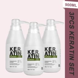 PURC Keratin Hair Treatment Set 300/1000 ml Curly Frizzy Hair Straightening Smooth Brazilian Keratin Products Salon Wholesalers