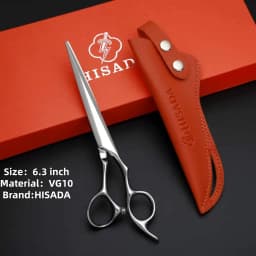HISADA Hairdressing Scissors 5.5 Inch Hair Cutting Machine VG10 Material High Grade Scissors Professional Hair Salon